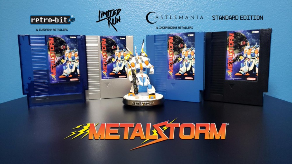 Just For Games distribue un nouveau produit retrollector en France : Metal Storm