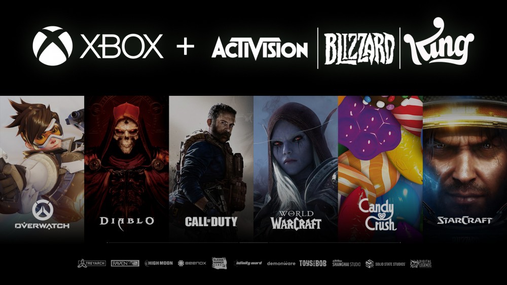 Après l'Union Européenne, la Chine dit oui au rachat d'Activision-Blizzard-King par Microsoft