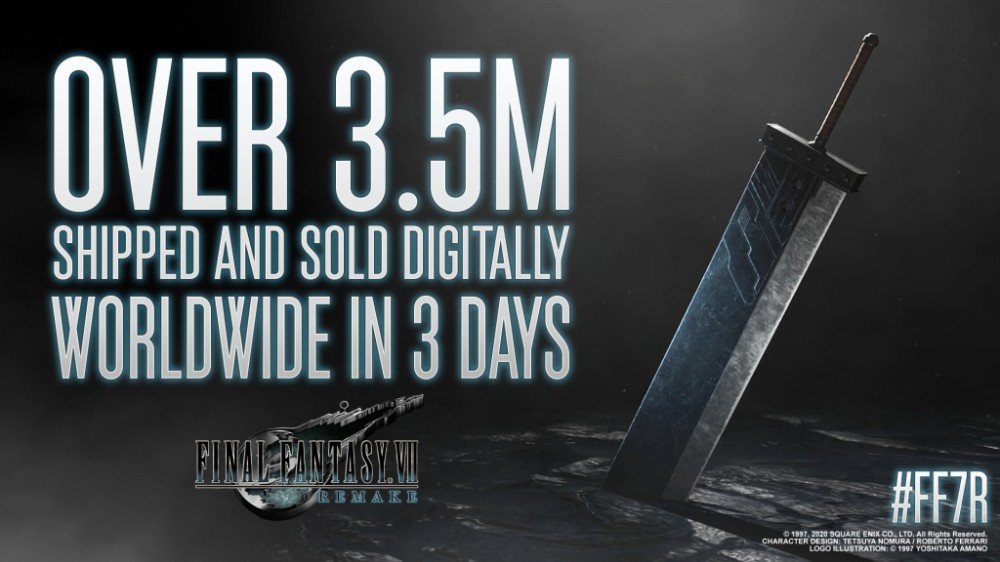 Final Fantasy VII Remake : 3.5 millions en 3 jours