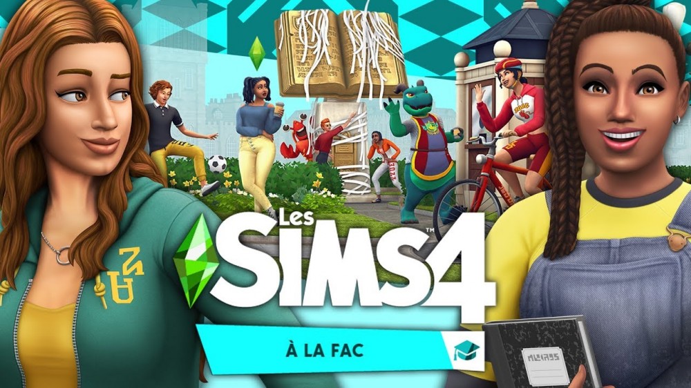 Le pack d'extension Les Sims 4 : À la fac se dévoile dans une nouvelle bande annonce !