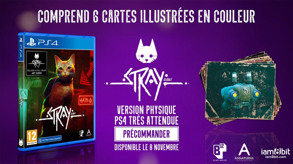 Stray en édition physique bientôt sur PS4